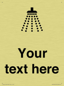 Custom information: Shower